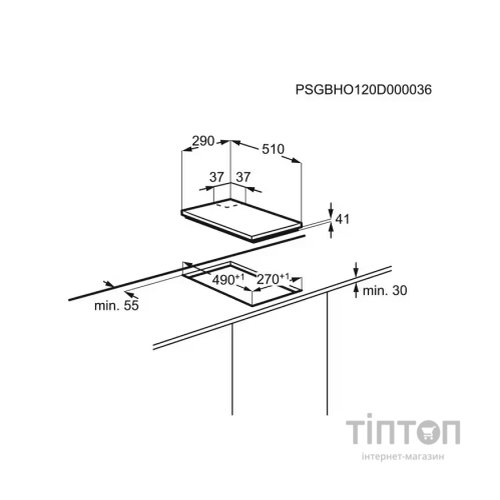 Варочна поверхня Electrolux EGG3322NVX