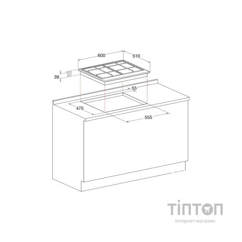 Варочна поверхня Electrolux KGM64311X