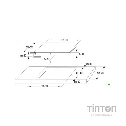 Варочна поверхня Gorenje ECT643BX