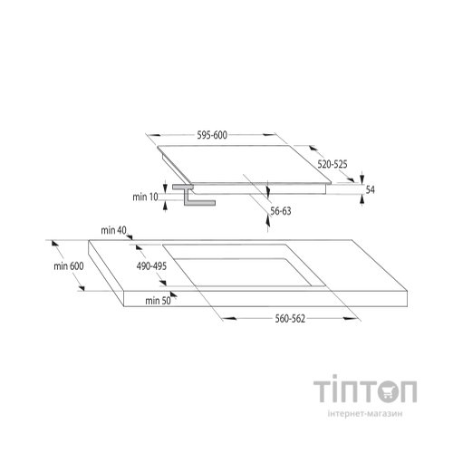 Варочна поверхня Gorenje IT641BSC7 (IT 641 BSC7)