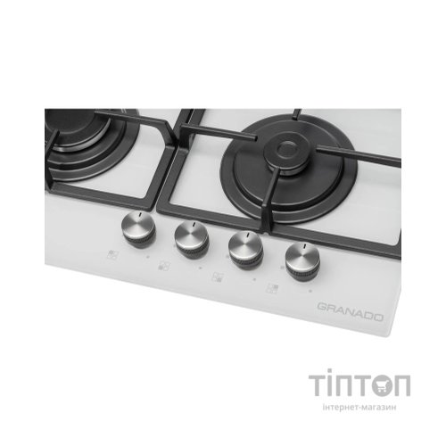 Варочна поверхня GRANADO GGH 62-104 white glass