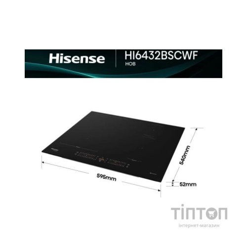 Варочна поверхня Hisense HI6432BSCWF