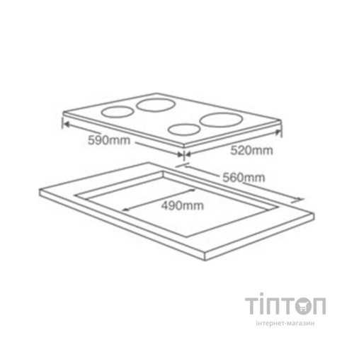 Варочна поверхня Interline HHV 566 SZP BA