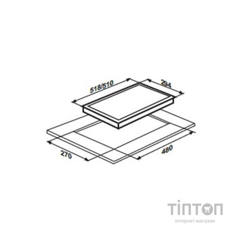 Варочна поверхня Liberty PG3121BG-CCAV (455)