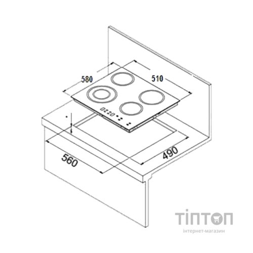 Варочна поверхня Liberty PI 6044 B (507) (PI6044B(507))