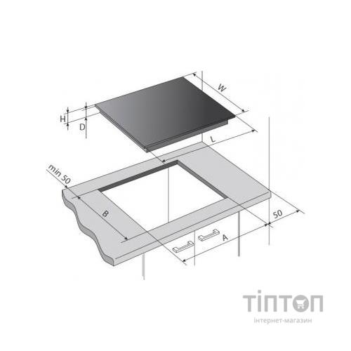 Варочна поверхня Pyramida IH X 642 BZF