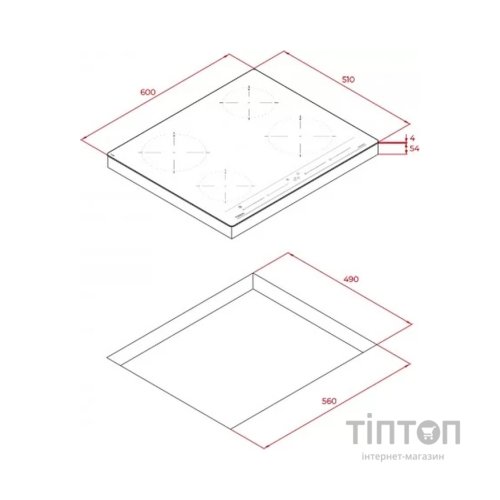 Варочна поверхня Teka IZC 64010 BK MSS 112520015