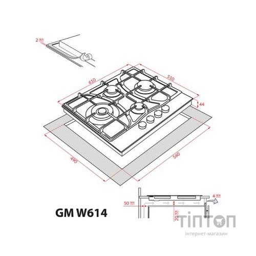 Варочна поверхня Weilor GM W 614 SS