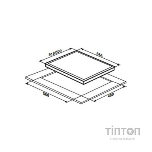 Варильна поверхня LIBERTY PG6141RG-CCB (408)