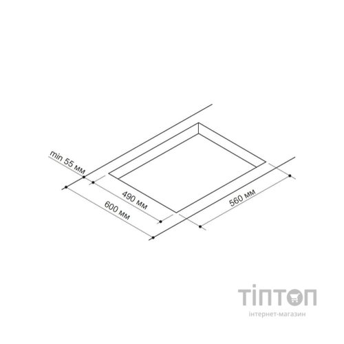 Варильна поверхня Pyramida PFG 647 Black Luxe