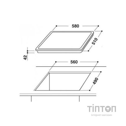 Варильна поверхня Whirlpool AKT 8190/BA (AKT8190BA)
