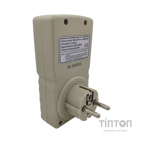 Ватметр Benetech побутовий 10A (GM86)