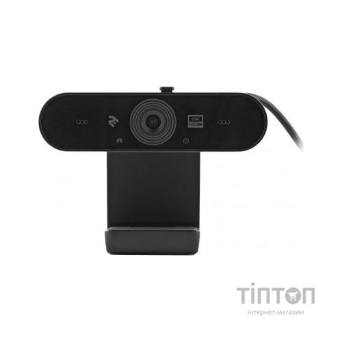 Веб-камера 2E WQHD 2К USB Black (2E-WC2K)