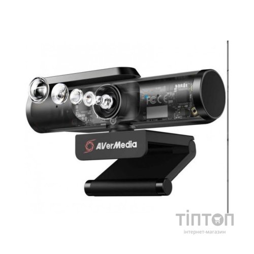 Веб-камера AVerMedia Live Streamer CAM PW513 4K Black (61PW513000AC)