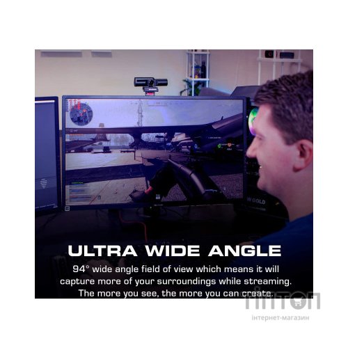 Веб-камера AVerMedia Live Streamer CAM PW513 4K Black (61PW513000AC)