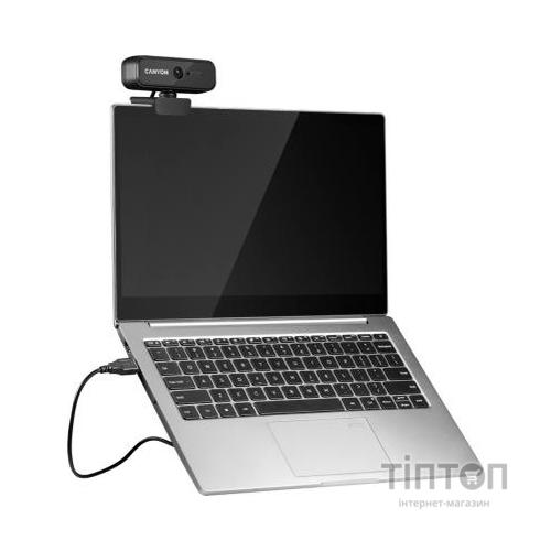 Веб-камера Canyon C2 720p HD Black (CNE-HWC2)