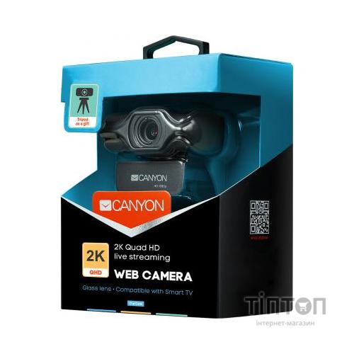 Веб-камера Canyon Ultra Full HD (CNS-CWC6N)