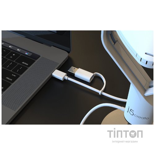 Веб-камера J5create JVCU360-N 360 Rundum USB-A/C (JVCU360-N)