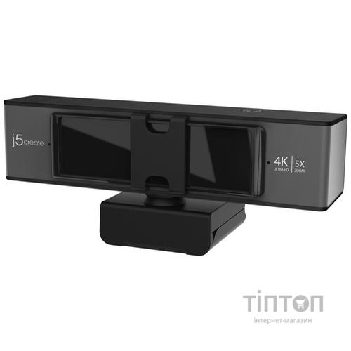 Веб-камера J5create JVCU435-N 4K Ultra HD USB-A/C (JVCU435-N)