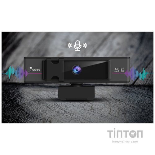 Веб-камера J5create JVCU435-N 4K Ultra HD USB-A/C (JVCU435-N)
