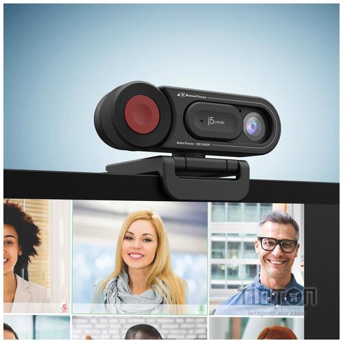 Веб-камера J5create JVU250-N Full HD USB-A/C (JVU250-N)