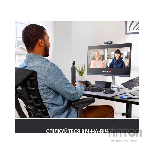 Веб-камера Logitech Brio 500 Graphite (960-001422)