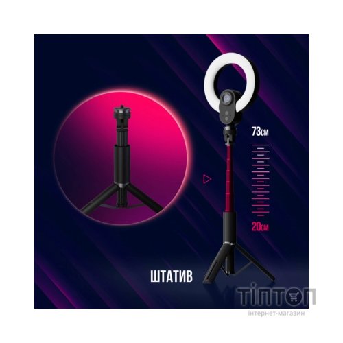 Веб-камера Lorgar Circulus 910 Streaming 5MP 1944 Auto Focus Stereo (LRG-SC910)