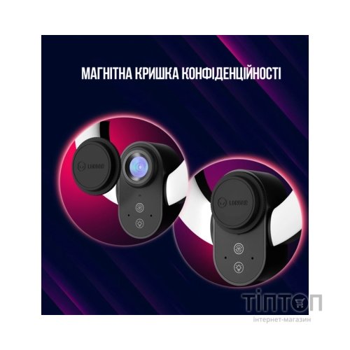 Веб-камера Lorgar Circulus 910 Streaming 5MP 1944 Auto Focus Stereo (LRG-SC910)