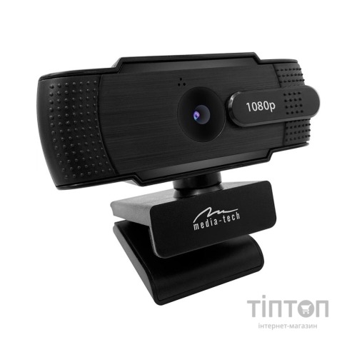Веб-камера Media-Tech Look V Privacy Full HD Black (MT4107)