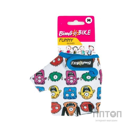 Велорукавиці Bimbo Bike KIDS M Monters (90961/4-IS)
