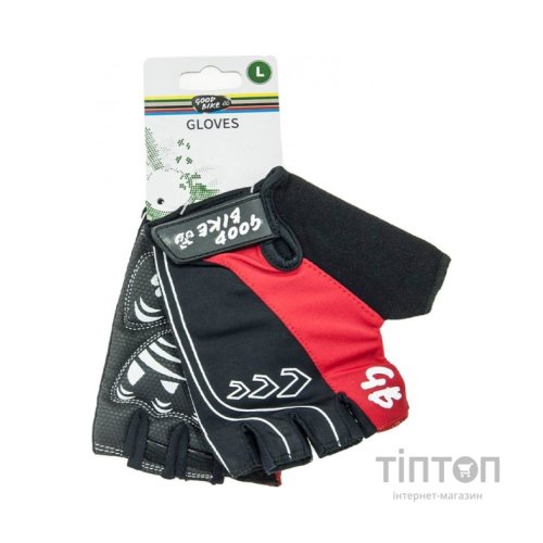 Велорукавиці Good Bike D-GRIP L Red (94506Red-IS)