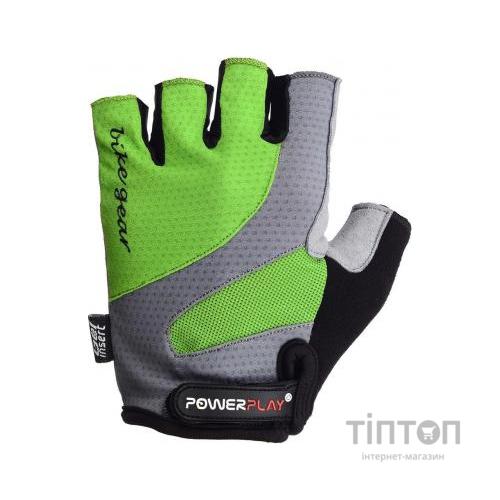 Велорукавиці PowerPlay 5004 Green L (5004C_L_Green)
