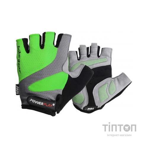 Велорукавиці PowerPlay 5004 Green M (5004C_M_Green)
