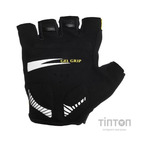 Велорукавиці PowerPlay 5028 Black/Yellow M (5028B_M_Yellow)