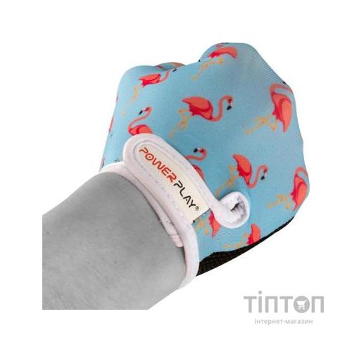 Велорукавиці PowerPlay Children 001 Blue Flamingo 2XS (001_Blue_Flamingo_2XS)