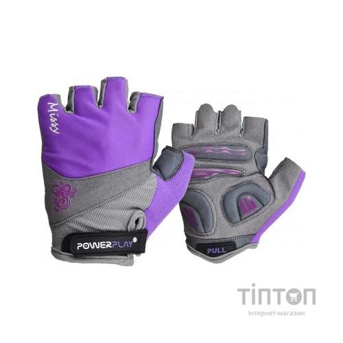 Велорукавиці PowerPlay Women 5277 Purple XS (5277A_XS_Purple)