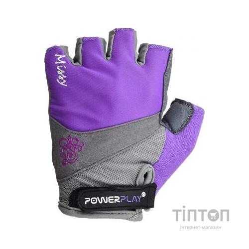 Велорукавиці PowerPlay Women 5277 Purple XS (5277A_XS_Purple)