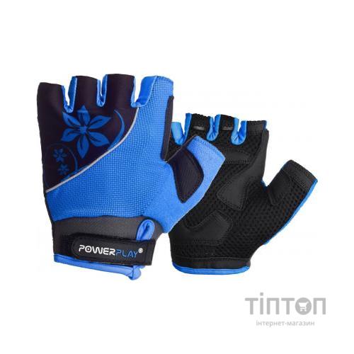 Велорукавиці PowerPlay Women 5281 Blue XS (5281B_XS_Blue)