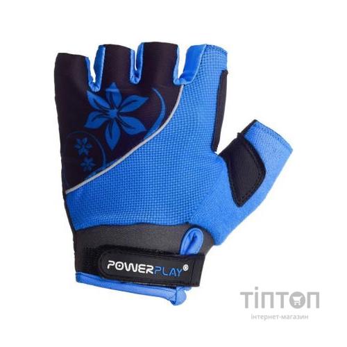 Велорукавиці PowerPlay Women 5281 Blue XS (5281B_XS_Blue)