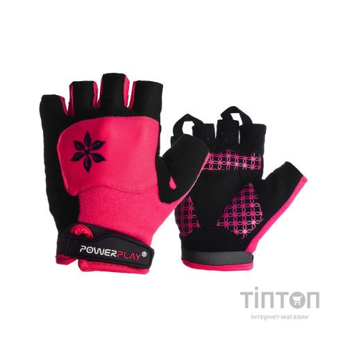 Велорукавиці PowerPlay Women 5284 Pink XS (5284C_XS_Pink)