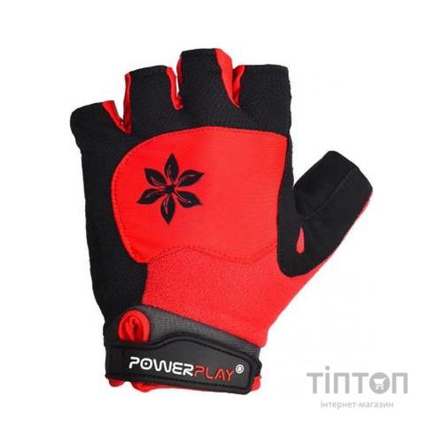 Велорукавиці PowerPlay Women 5284 Red XS (5284A_XS_Red)