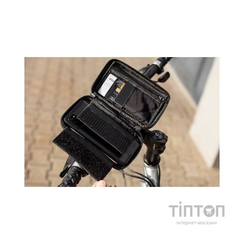 Велосумка на кермо Neo Tools з тримачем для смартфона до 6" Black (91-001)