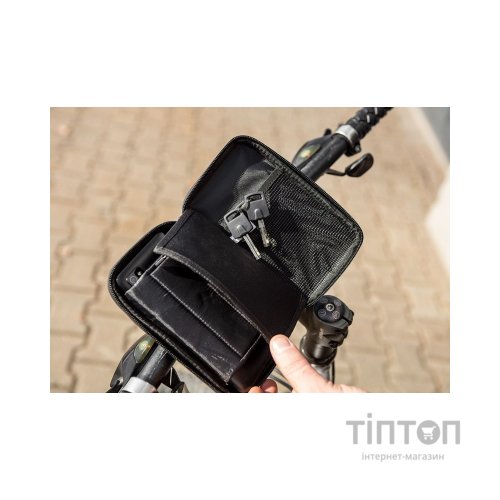 Велосумка на кермо Neo Tools з тримачем для смартфона до 6" Black (91-001)