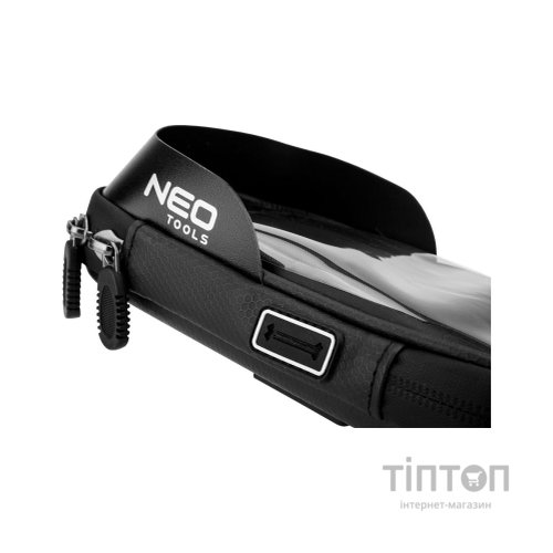 Велосумка на кермо Neo Tools з тримачем для смартфона до 6" Black (91-001)