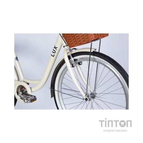 Велосипед Dorozhnik 26" LUX Velosteel рама-17" ST 2026 слонова кістка (OPS-D-26-365)