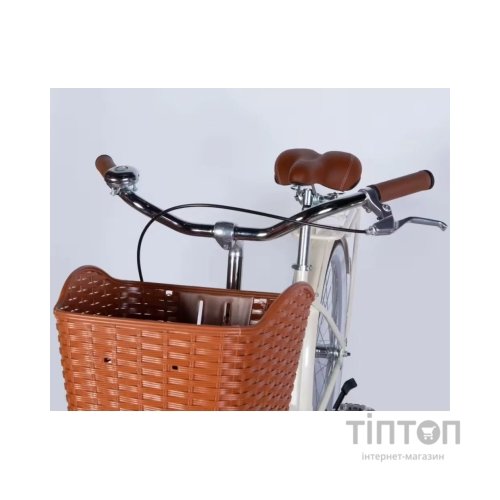 Велосипед Dorozhnik 26" LUX Velosteel рама-17" ST 2026 слонова кістка (OPS-D-26-365)
