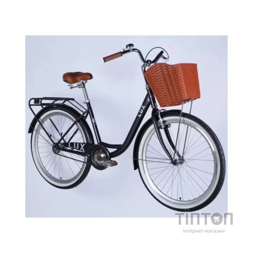 Велосипед Dorozhnik 26" LUX Velosteel рама-17" ST 2026 темно-сірий (OPS-D-26-364)