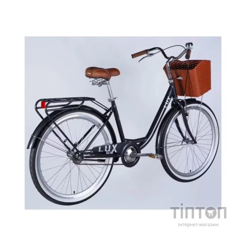 Велосипед Dorozhnik 26" LUX Velosteel рама-17" ST 2026 темно-сірий (OPS-D-26-364)
