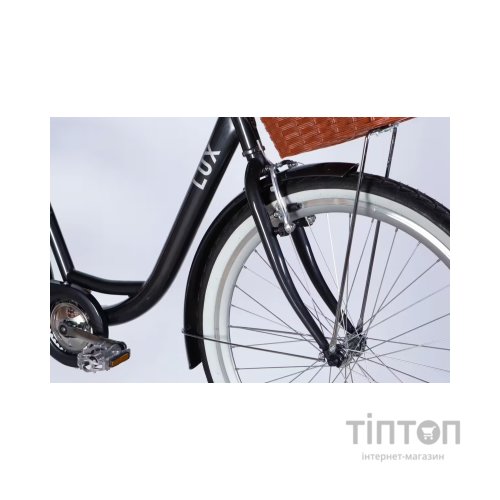 Велосипед Dorozhnik 26" LUX Velosteel рама-17" ST 2026 темно-сірий (OPS-D-26-364)
