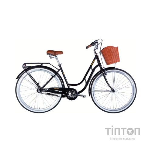 Велосипед Dorozhnik 28" RETRO PH рама-19" ST 2026 чорний (OPS-D-28-554)